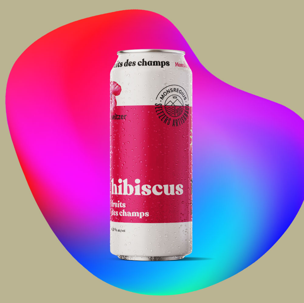 Seltzer <br>Hibiscus et fruits des champs