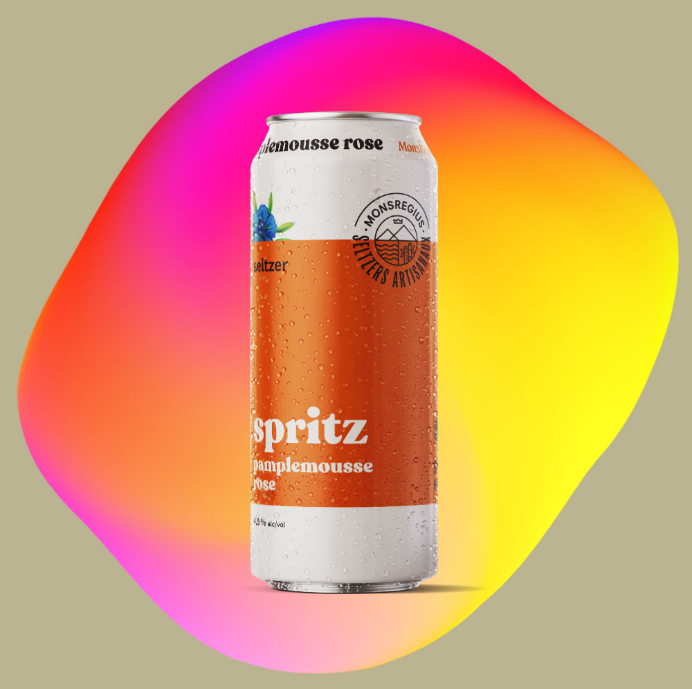 Seltzer <br>Spritz et pamplemousse rose